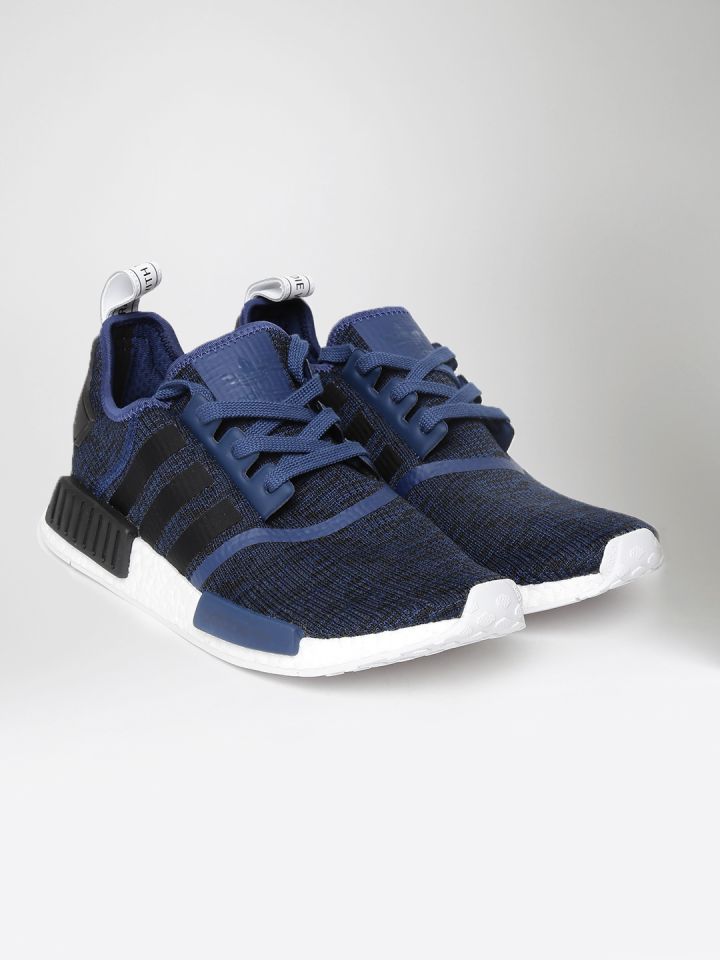 ADIDAS Originals Men Navy NMD R1 Sneakers