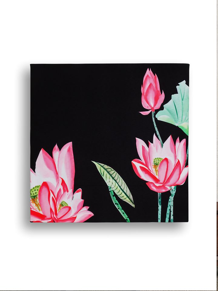 Buy Sej By Nisha Gupta Green Black Set Of 3 Floral Wall Art Wall Art For Unisex 1777708 Myntra