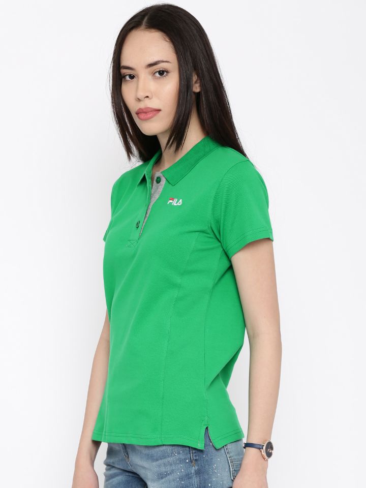 Fila polo discount womens green