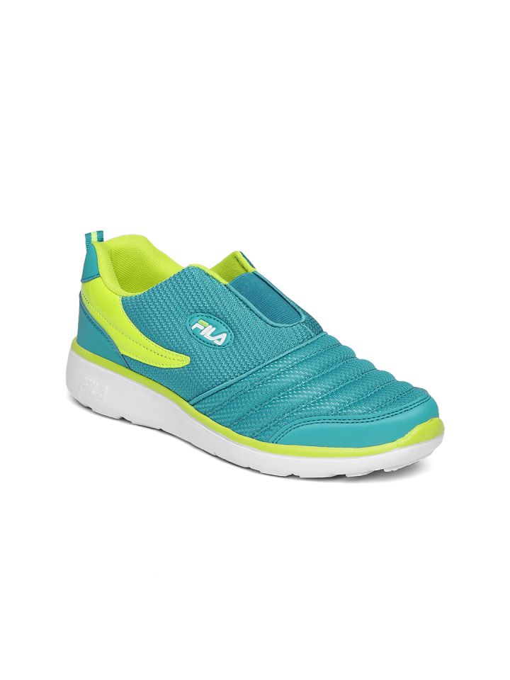 FILA Women Blue Smash VI HEXO Slip On Sneakers
