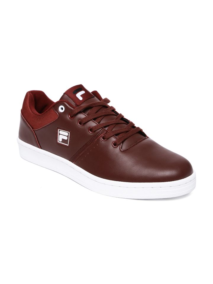 Fila 2025 burgundy shoes