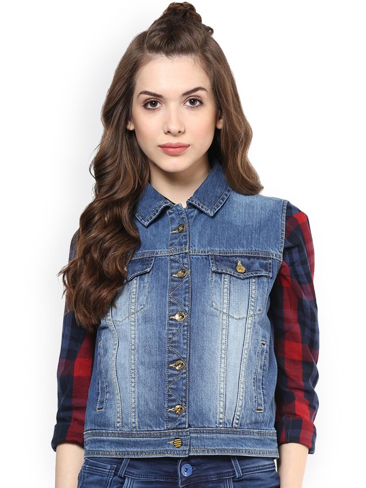 Buy Xpose Blue Washed Sleeveless Denim 