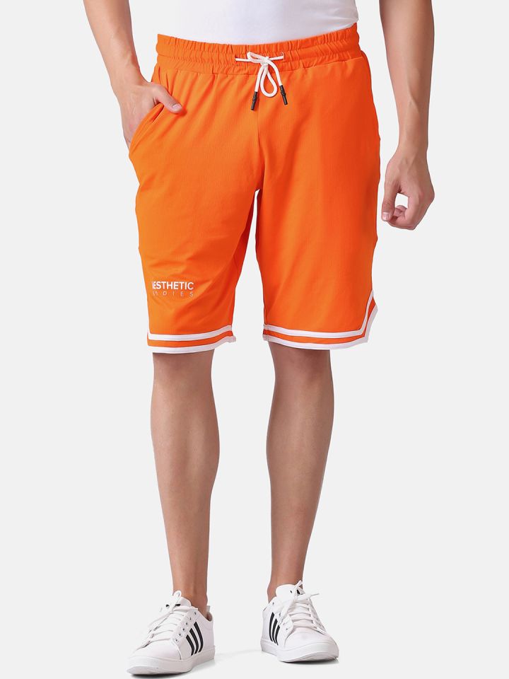 Orange new arrivals track shorts