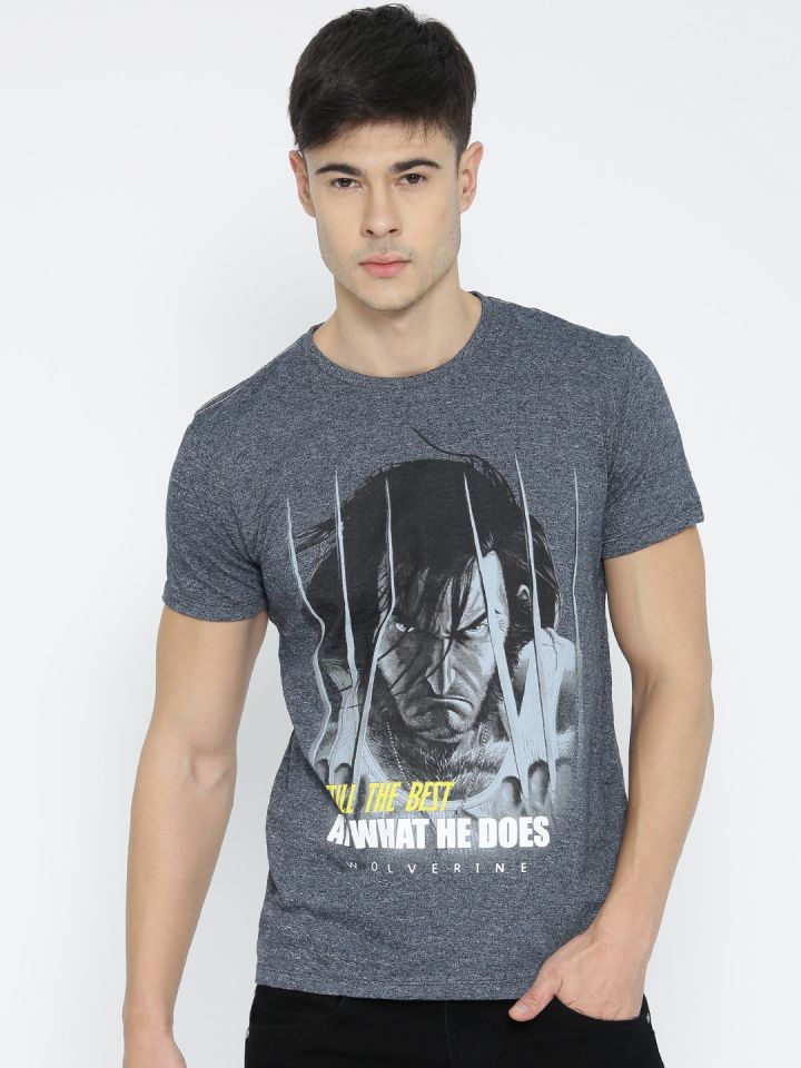 Marvel t shop shirts myntra