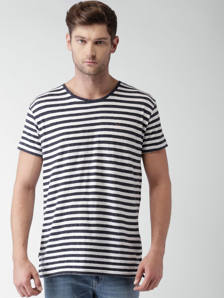Tommy hilfiger striped t shirt mens online