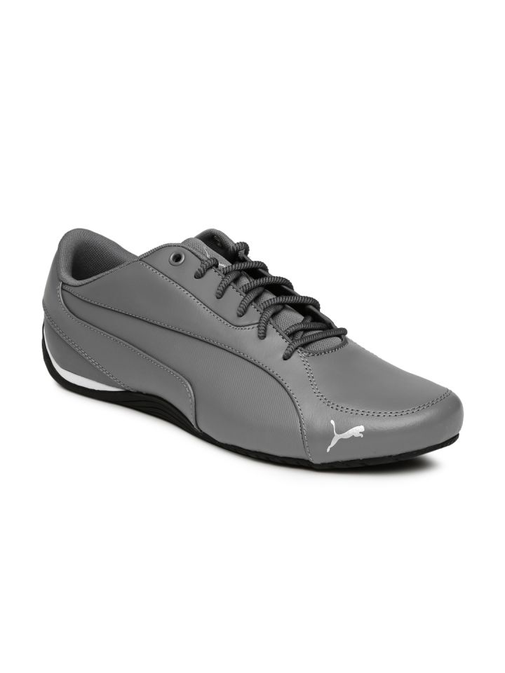 Buy Puma Men Grey Drift Cat 5 Core Sneakers Casual Shoes for