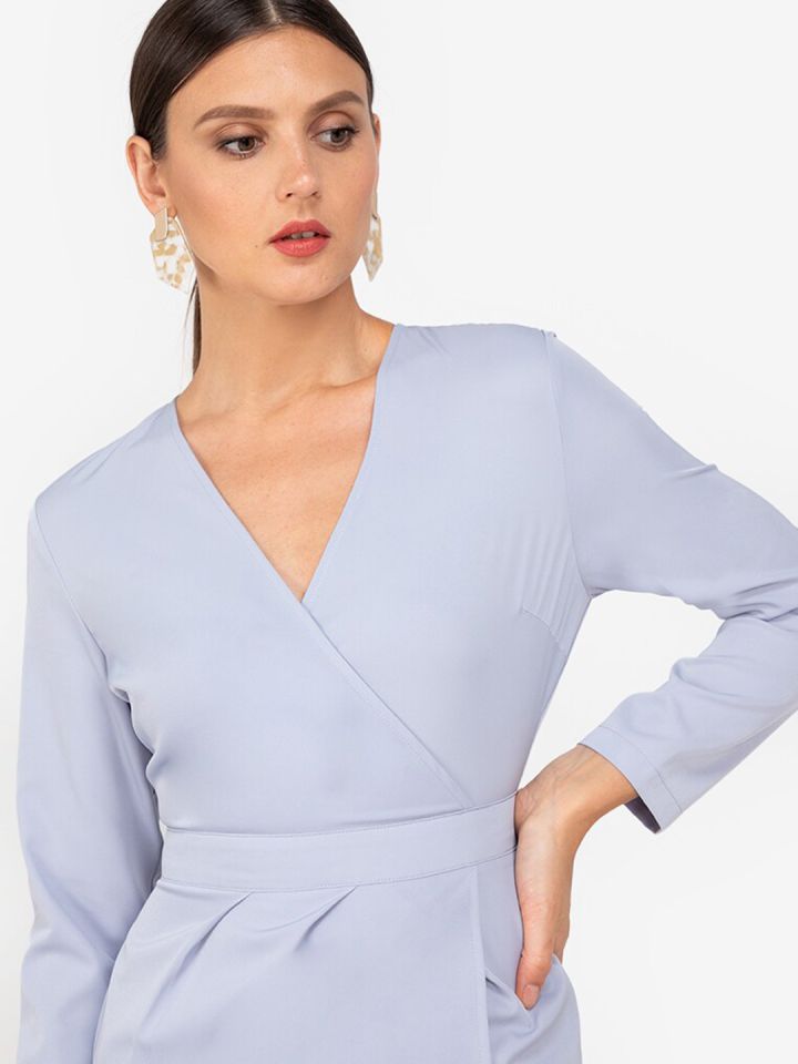 Zalora wrap hot sale dress
