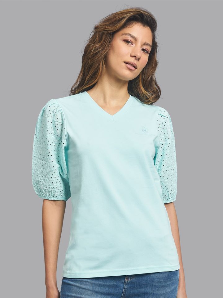 Beverly hills polo club v neck top