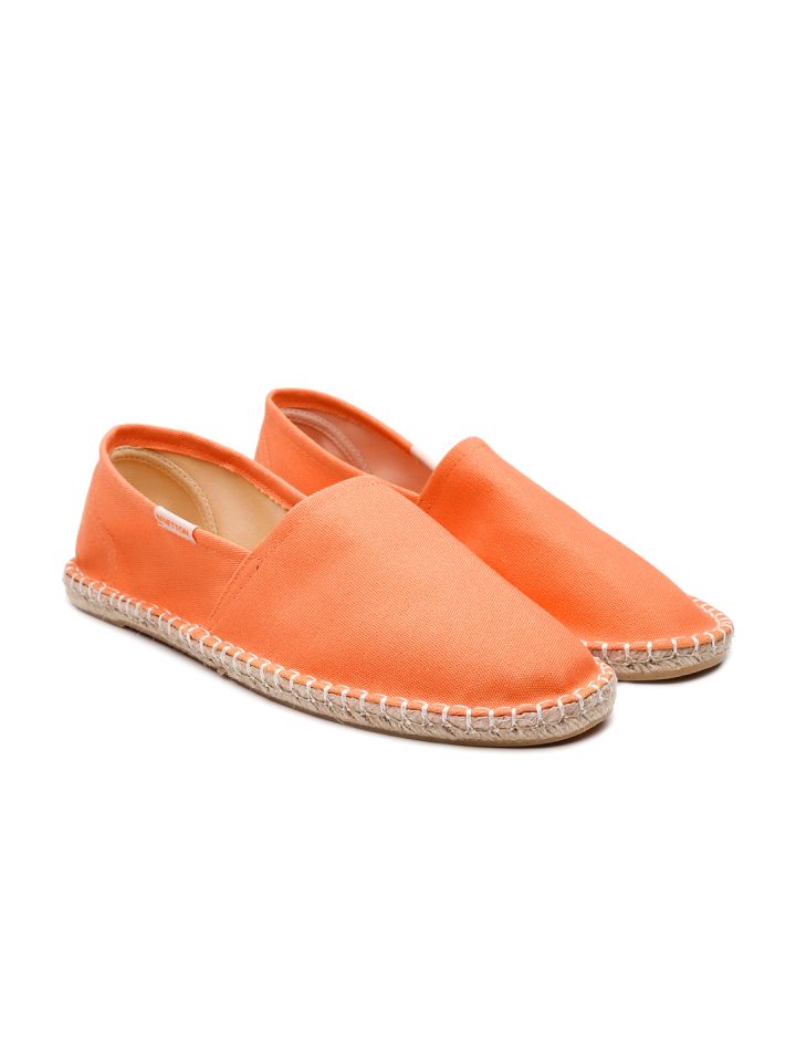 Orange espadrilles clearance