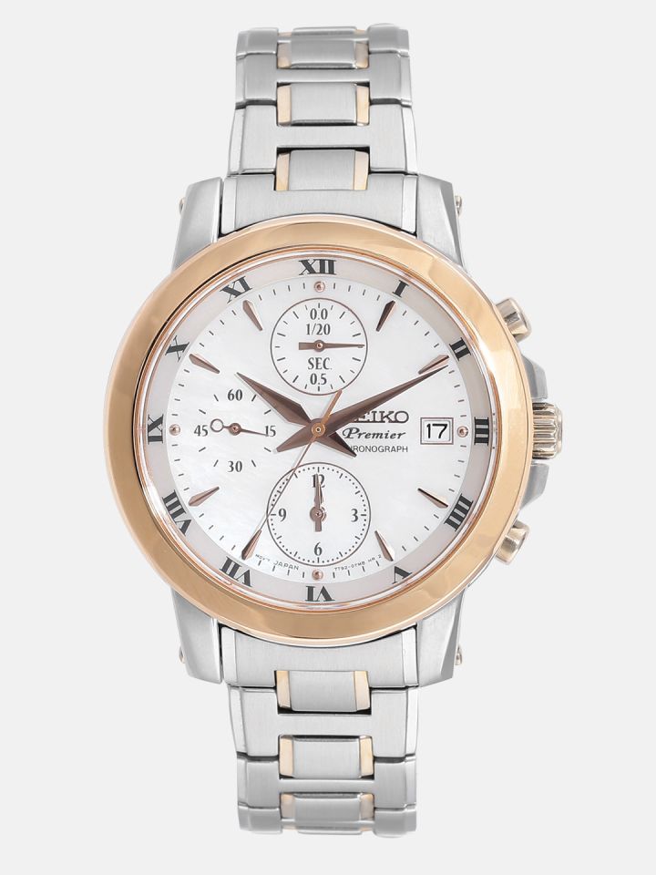 SEIKO Women Off White Analogue watch SNDV68P1