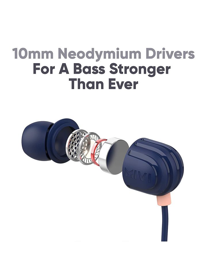 Mivi earphones online wired