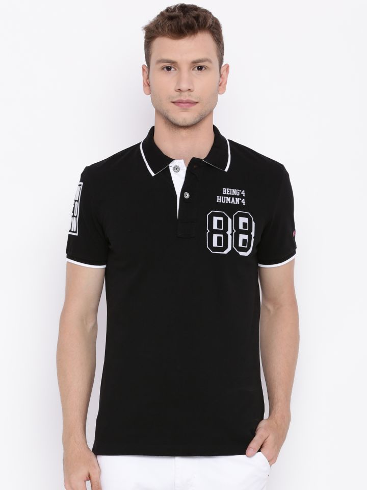 Being human polo t shirt sale