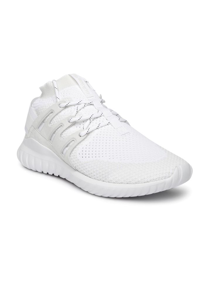 ADIDAS Originals Men White TUBULAR NOVA PK Running Shoes
