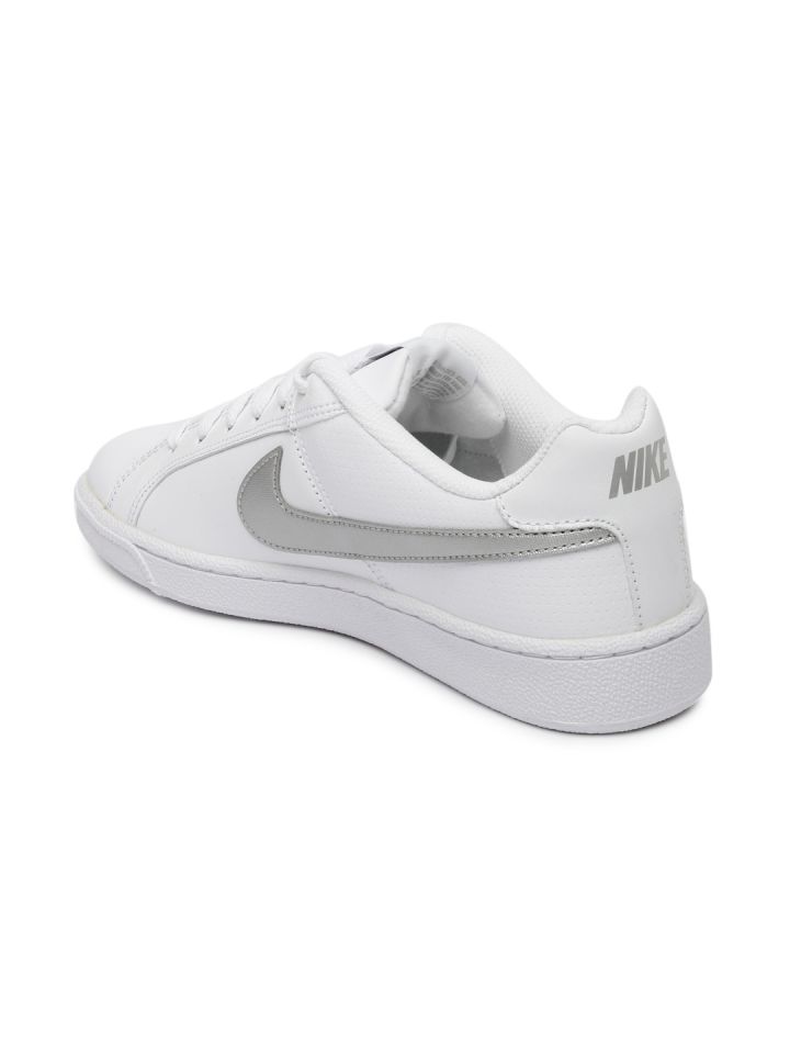 Nike Women White Court Royale Sneakers