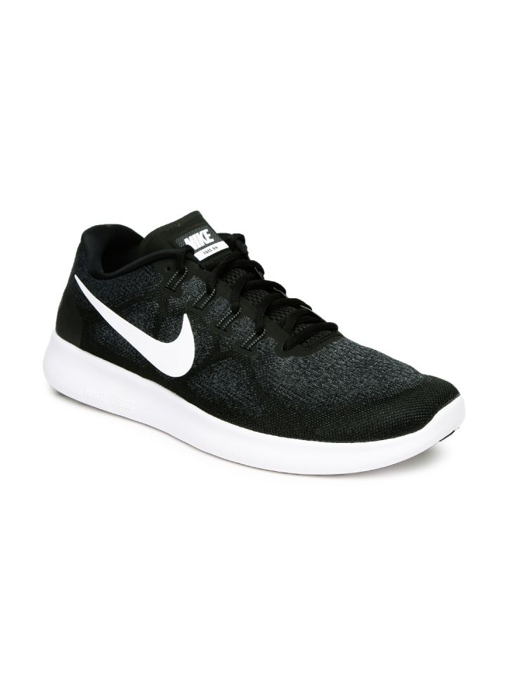 Nike Men Black FREE RN 2017 Running Shoes