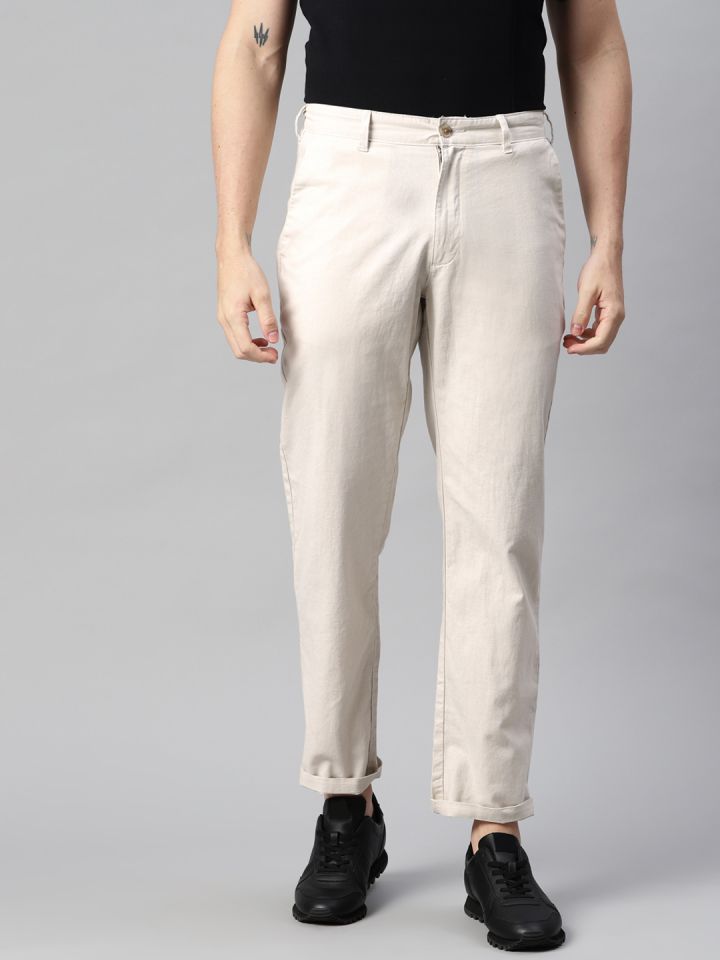 Linen trousers marks and spencer mens hot sale