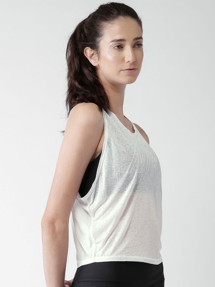 nike women's pro solid tank top