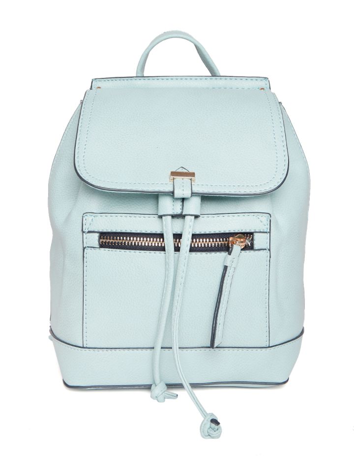 accessorize blue backpack