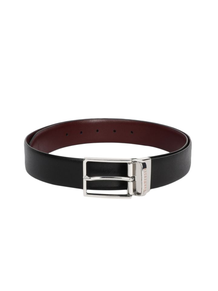 Maroon online belt mens