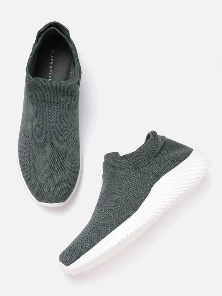 Allen solly 2025 black sneakers