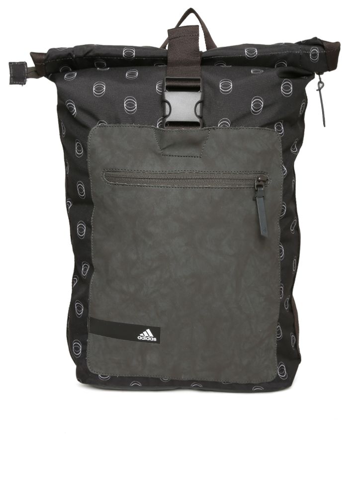 Buy ADIDAS Unisex Black \u0026 White Youth Pack GRA1 Printed Backpack -  Backpacks for Unisex 1808976 | Myntra