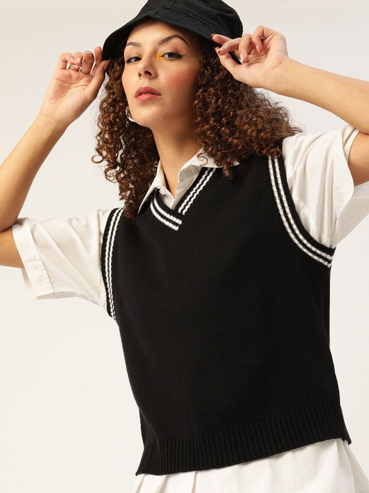 Womens sweater vest v neck new arrivals