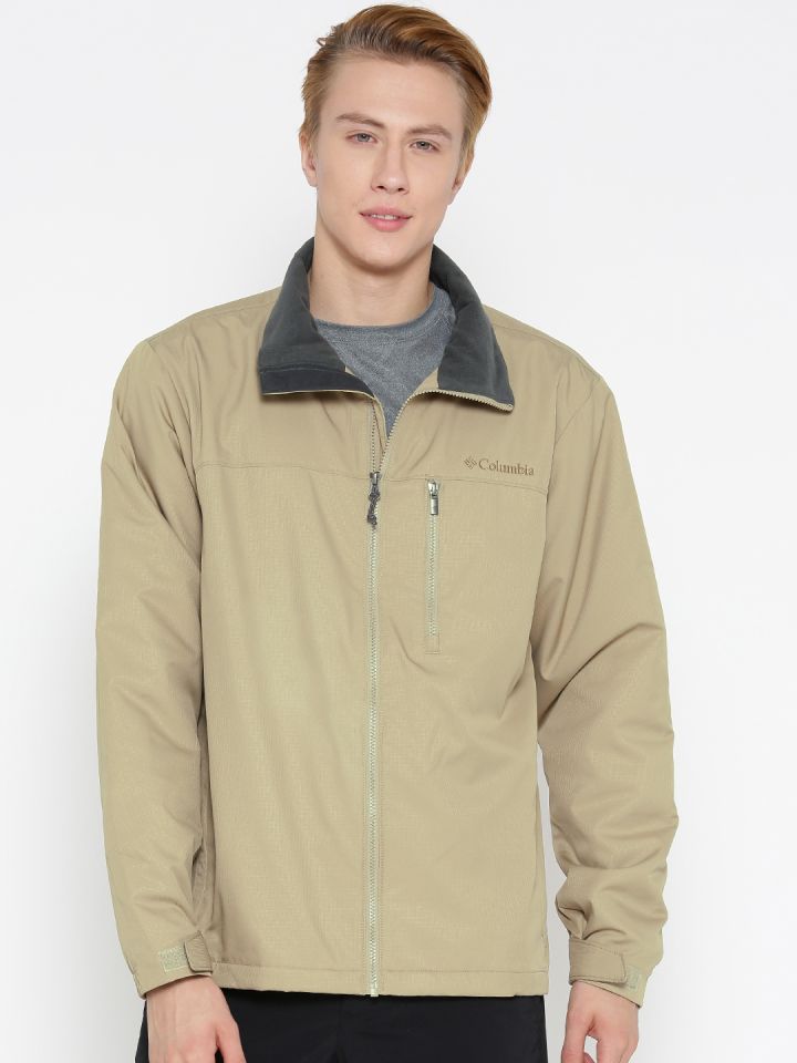 Beige columbia sales jacket