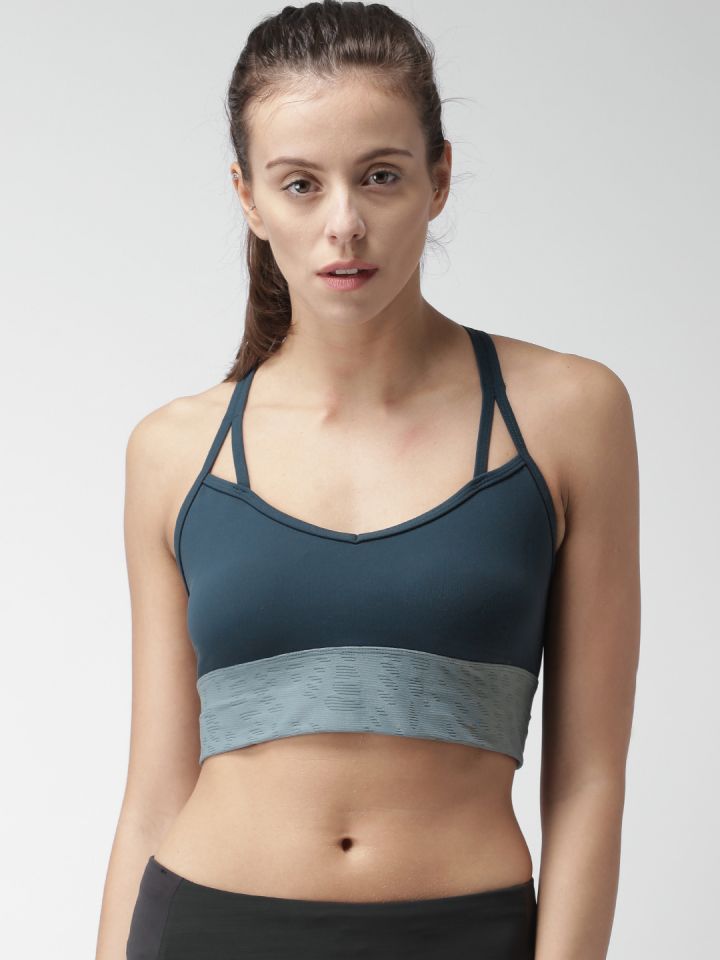 new balance sports bra grey