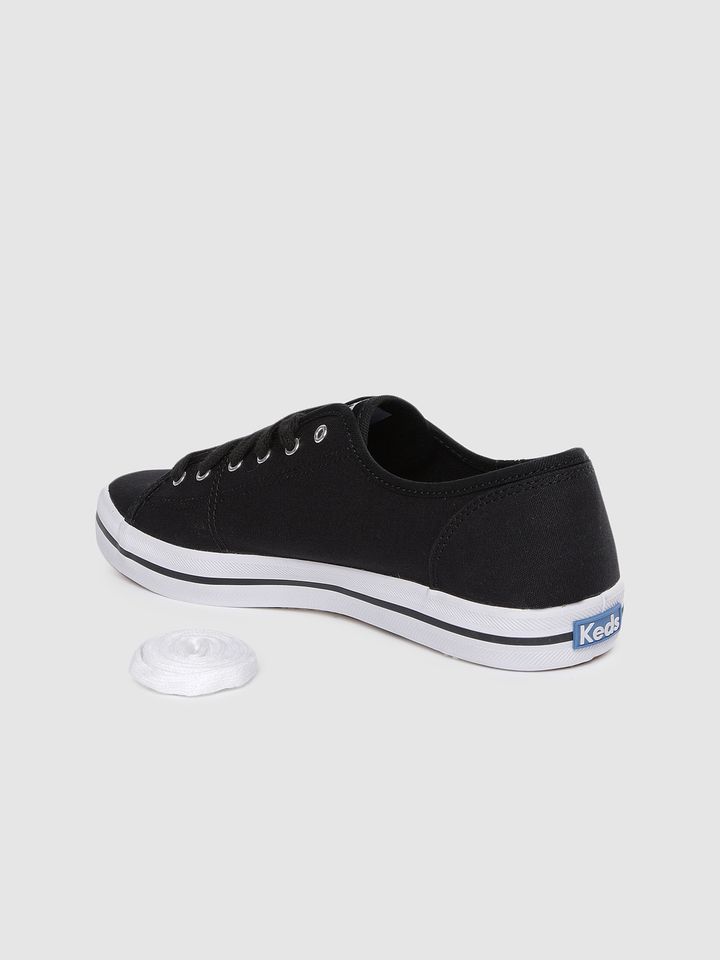 solid black keds