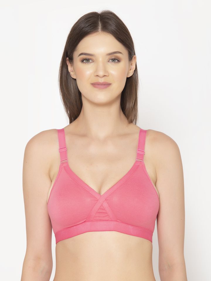 Buy GROVERSONS Woman Paris Beauty Non Padded Non Wired Full Coverage Cotton  Rich X Frame Bra - Bra for Women 18146448