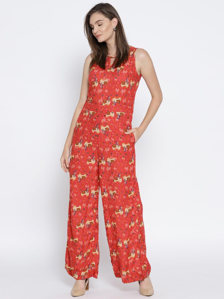 Global desi jumpsuit online myntra store