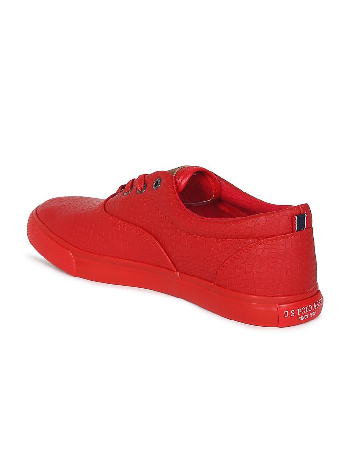 Us polo deals red sneakers