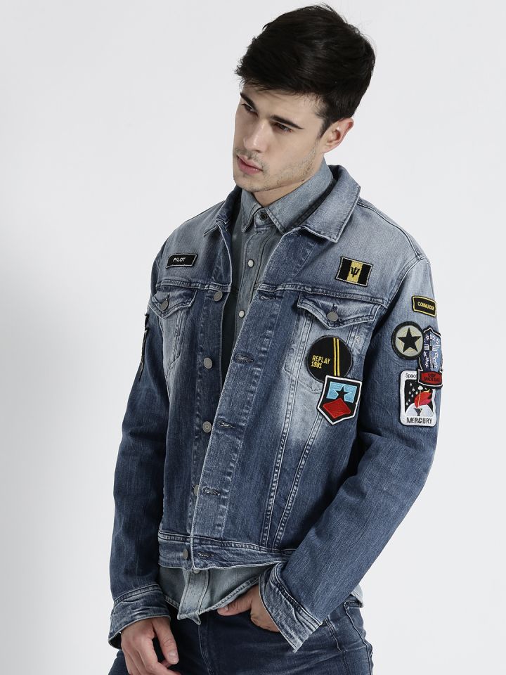 mens red track jacket