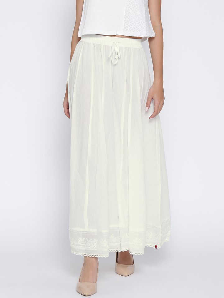 Chikankari palazzo myntra Clearance