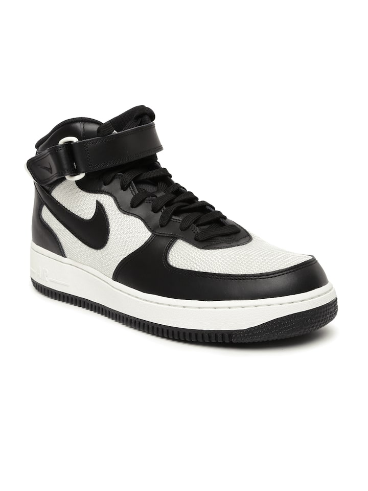 Nike Men Black Air Force High Top Sneakers Casual Shoes for Men 1826021 | Myntra