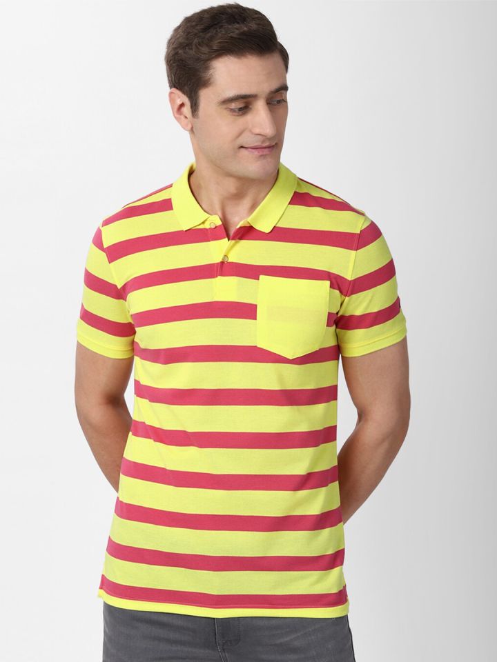 Red and clearance yellow polo