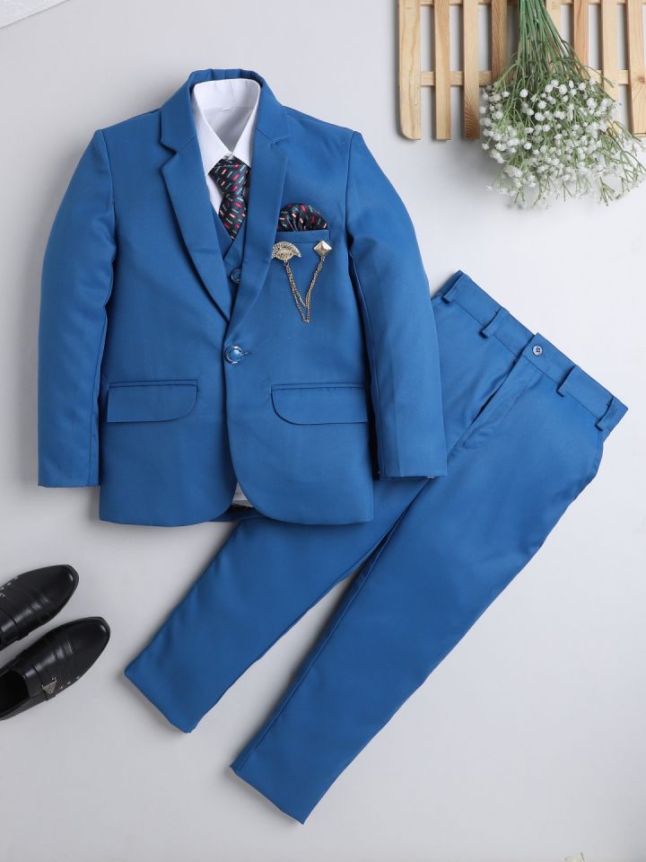 Cobalt blue outlet boys suit