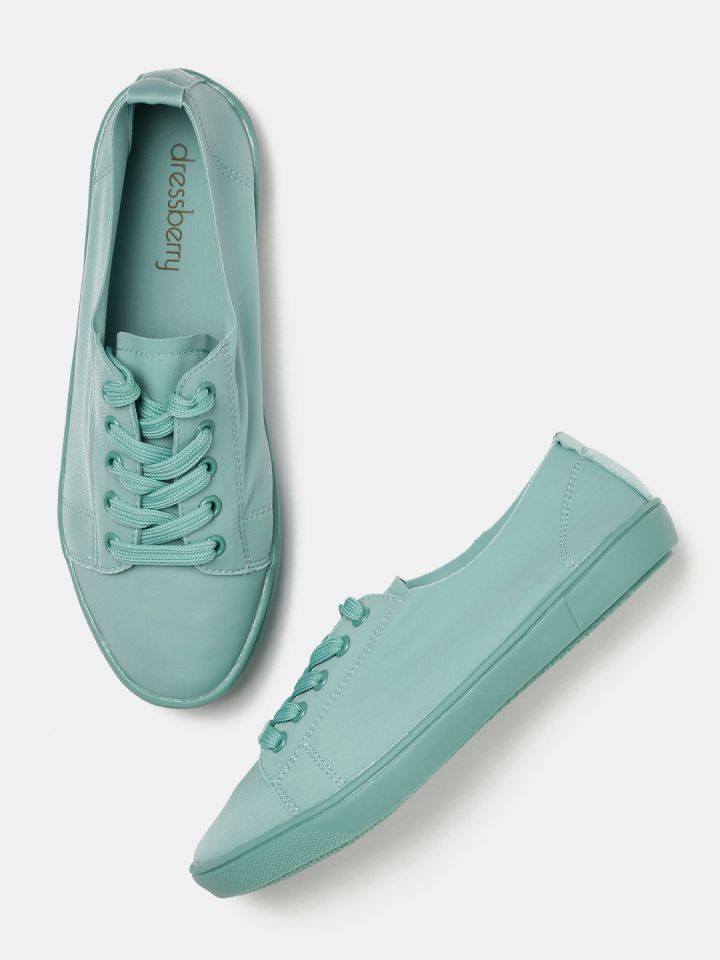 Turquoise sales blue sneakers