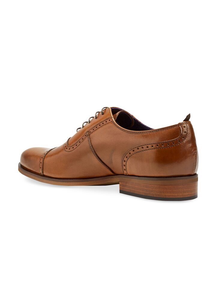 Buy Next Men Tan Genuine Leather Oxford Shoes  Formal Shoes for Men  1842628  Myntra