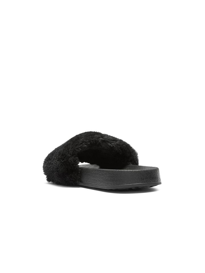 Next top black slippers