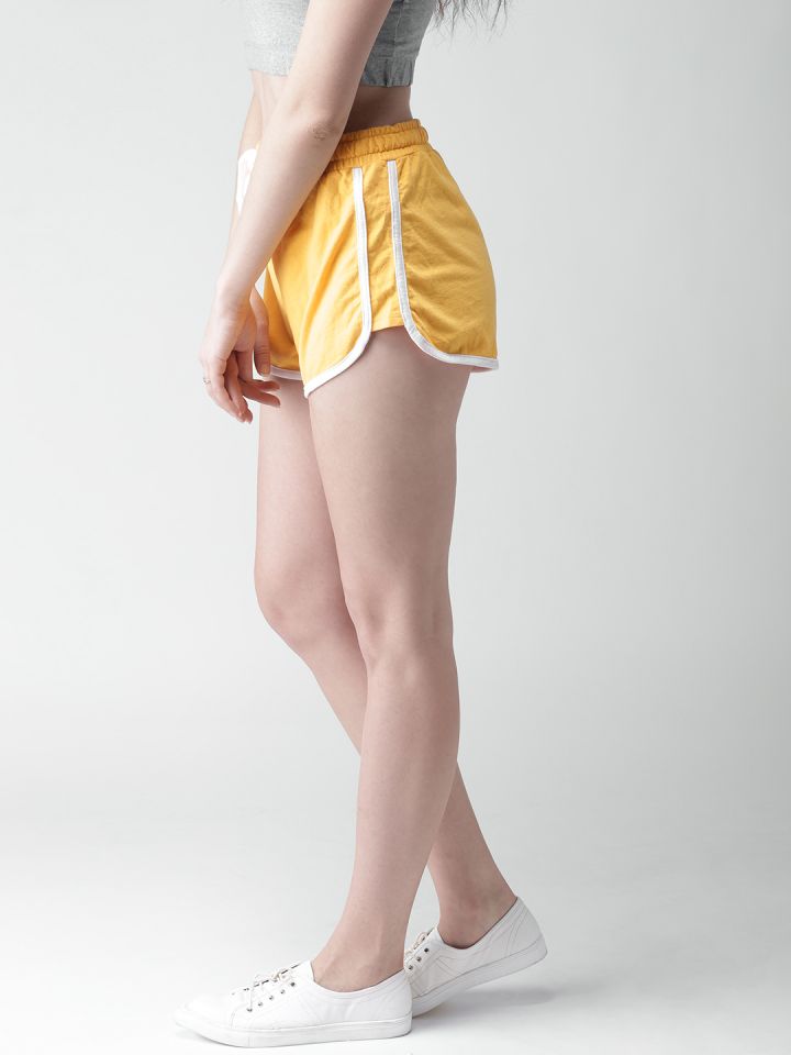 Gold shorts forever 21 new arrivals