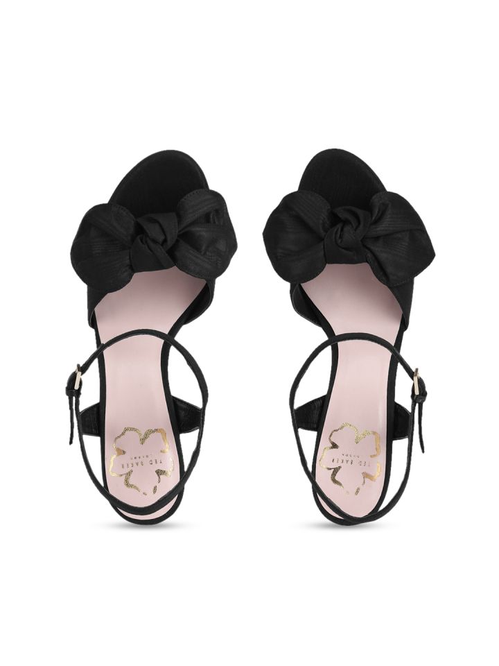 Ted baker store sandals with bow