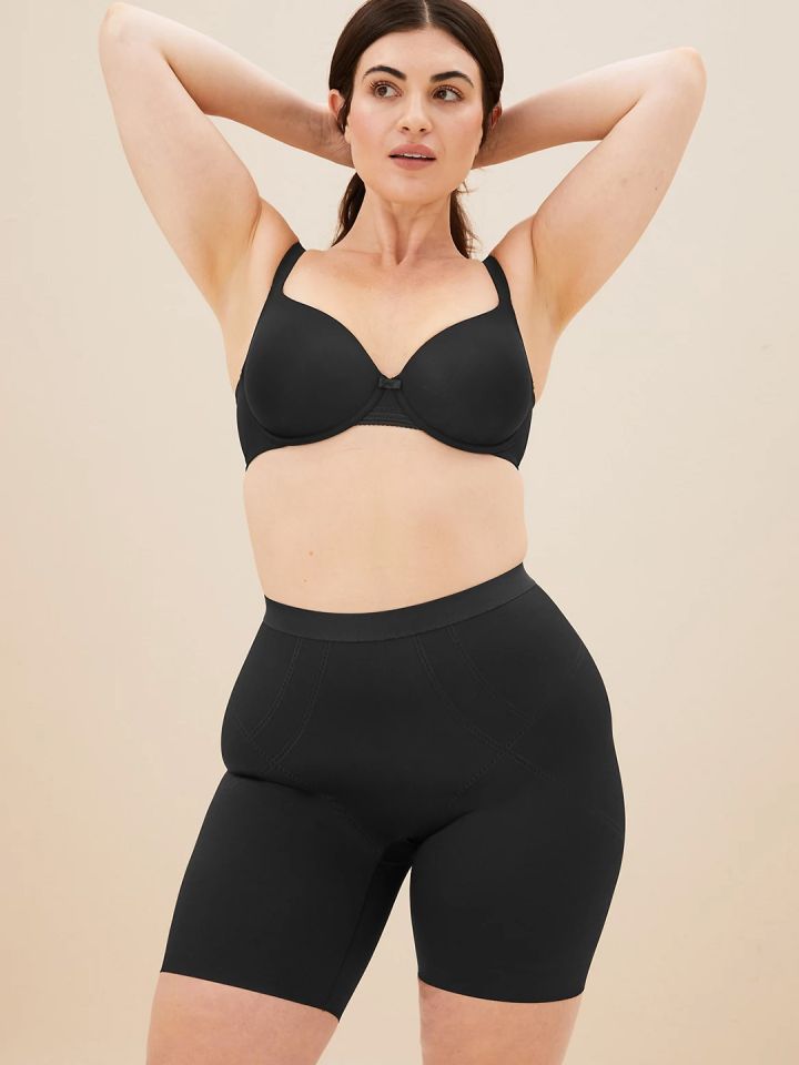 REPRICE!!!! Marks & Spencer Tummy Control And Thigh Body Shaper, Women's  Fashion, New Undergarments & Loungewear on Carousell