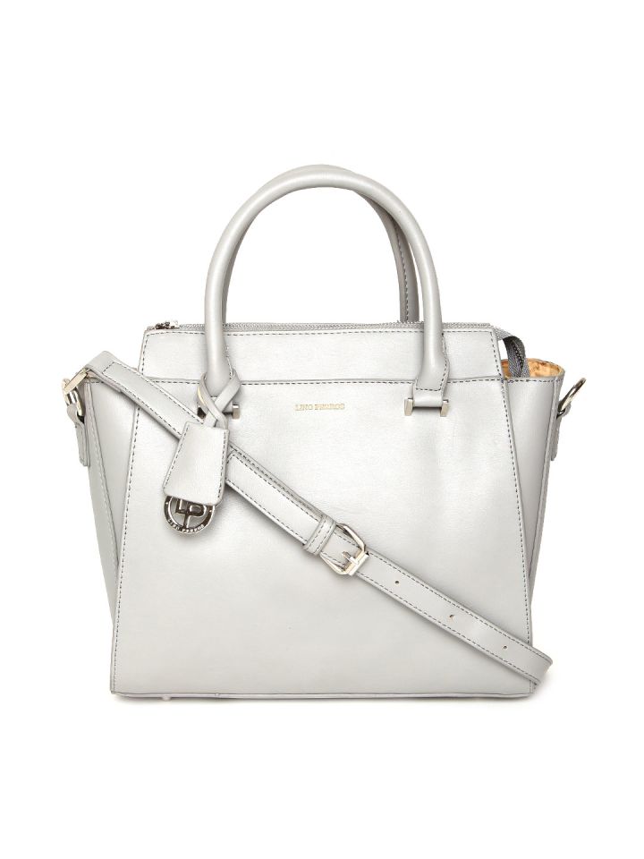 lino perros grey handbag