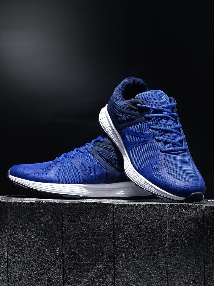 hrx blue running shoes