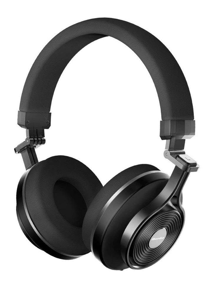 Bluedio Black 3rd Generation T3 Turbine Bluetooth 4.1 Stereo Wireless Headphones