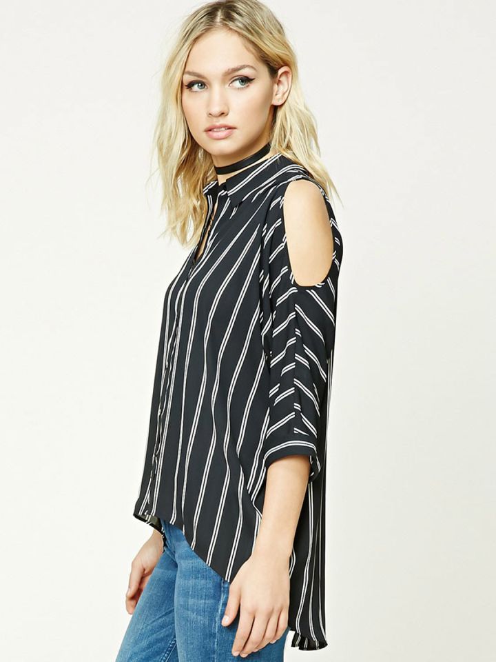 Cold shoulder shirt 2025 forever 21