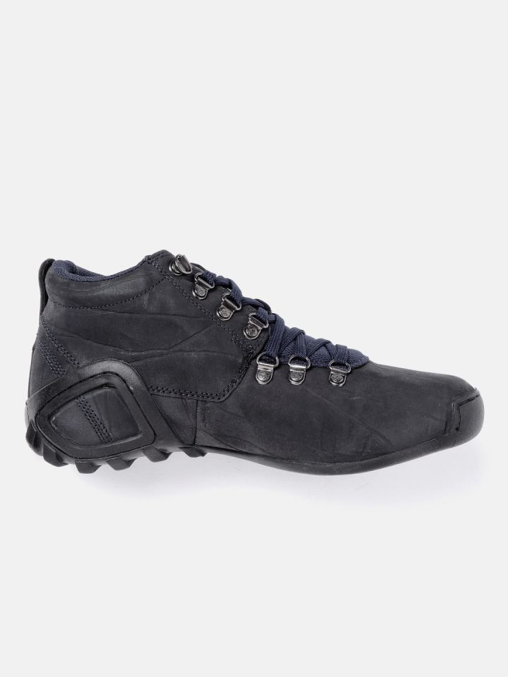 Woodland Men Round Toe Sneakers