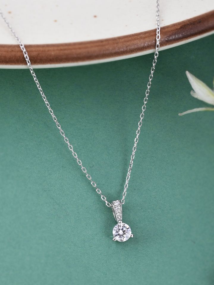 Voylla silver chain store