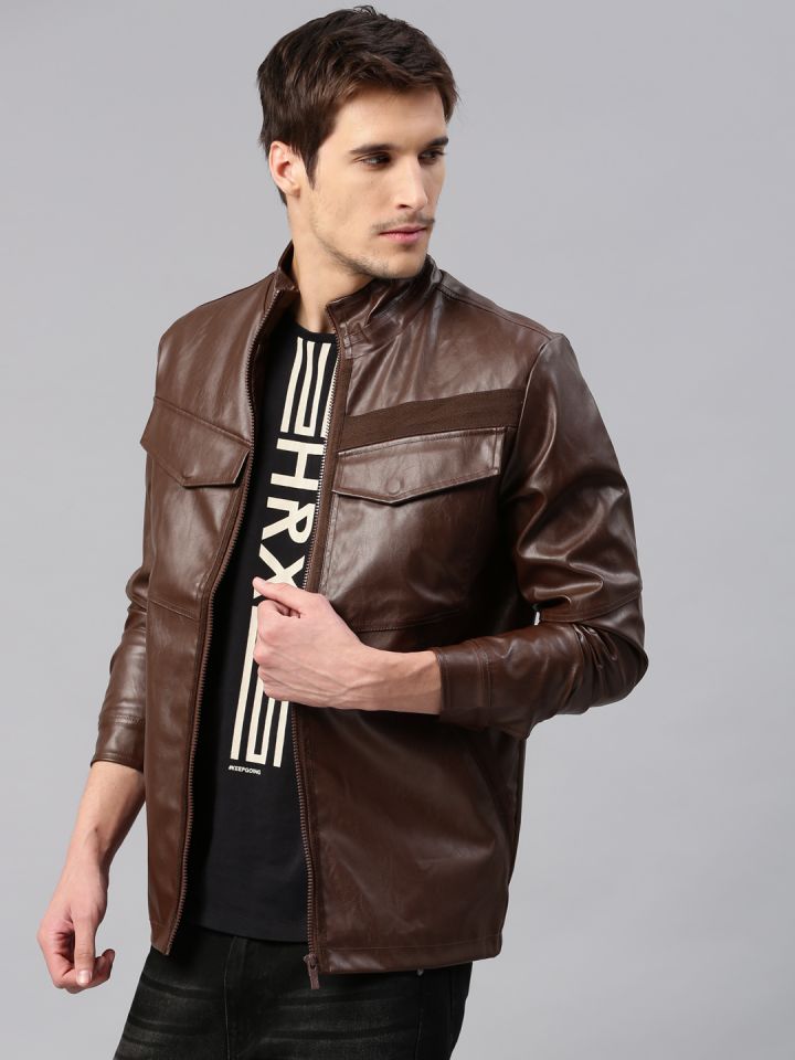 Hrx leather jackets 2025